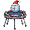 Bossaball Santa Hat Xmas