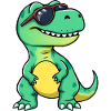 Cool Dino Rocks Sunglasses