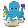 Octopus Paint Balls