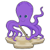 Octopus Musician Flute Music