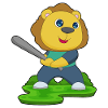 Lion Baseball Baseball Bat