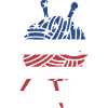 Crocheter Us Flag Crocheting