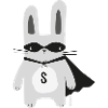 Super lapin pour petit héros