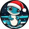 Lizard Christmas Animal