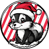 Skunk Christmas Animal