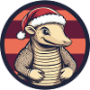 Armadillo Christmas Animal