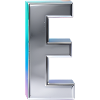 Chrome ,, E " Metallic
