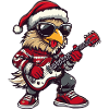 Christmas Rocker Guitar