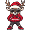 Deer Christmas Ugly Christmas