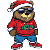 Bear Christmas Ugly Christmas