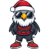 Eagle Christmas Ugly Christmas