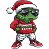 Frog Christmas Ugly Christmas