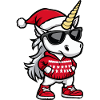 Unicorn Christmas Ugly Christmas
