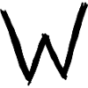 Buchstaben W