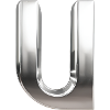 Chrome ,, U " Metallic