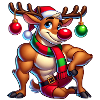 Christmas Reindeer Rudolf