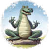 Yoga Crocodile