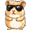 Cooles Meerschweinchen