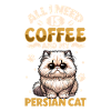 Coffee and my Persian cat