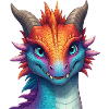Vibrant Arcane Dragon