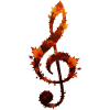 Autumn Treble Clef