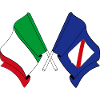 Flag Italy, Campania crossed