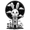 Rabbit Moon Seeker Tower