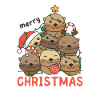 Otter Christmas Tree Merry Christmas