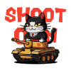 Tank Cat Shoot On
