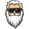 Santa Claus cool comic