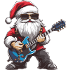 Santa Claus Guitar