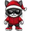 Cat Christmas Ugly Christmas