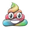 Rainbow Pile off Poo