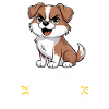 Warning Passive Aggressive Dog Illustration