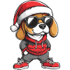 Beagle Dog Christmas Ugly Christmas