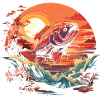 Angler Porträt