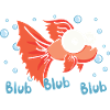 Betta Fish Blub Blub Blub
