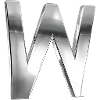 Chrome ,, W " Metallic