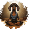 Dachshund Yoga