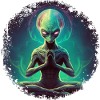 Aliens Yoga / Yogi Alien