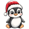 Penguin Christmas Cute Cute Christmassy