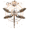 Libellule steampunk