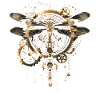 Steampunk-libelle