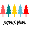 NOËL. JOYEUX NOËL. MERRY CHRISTMAS