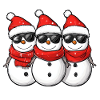 Cool Snowman Christmas