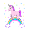 Einhorn Regenbogen Geschenkidee