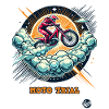 Moto Trial in the Sky