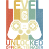 Level 6 Unlocked official teenager