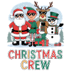 Weihnachts Crew Illustration