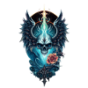 Stunning skull